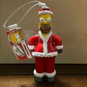 Brand new with tag Homer Simpson Christmas ornament